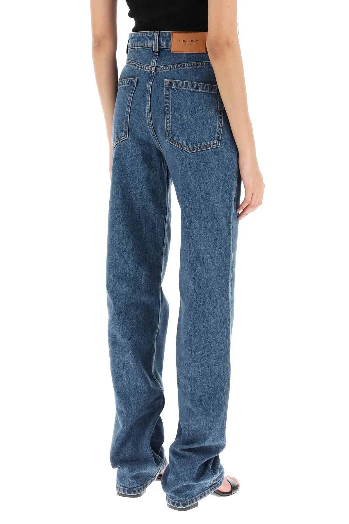 bergen' loose jeans with straight cut