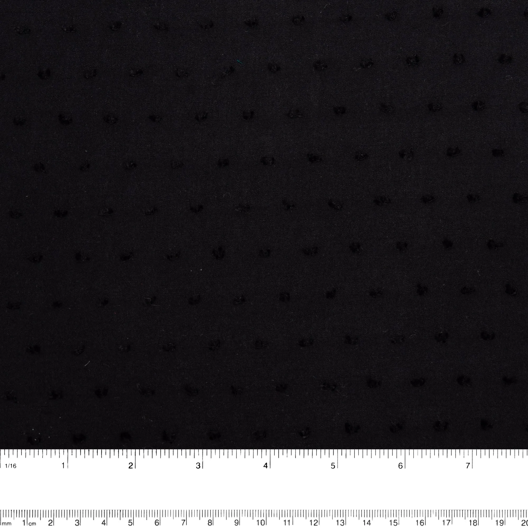 Clipped Rayon - BELLA - Black