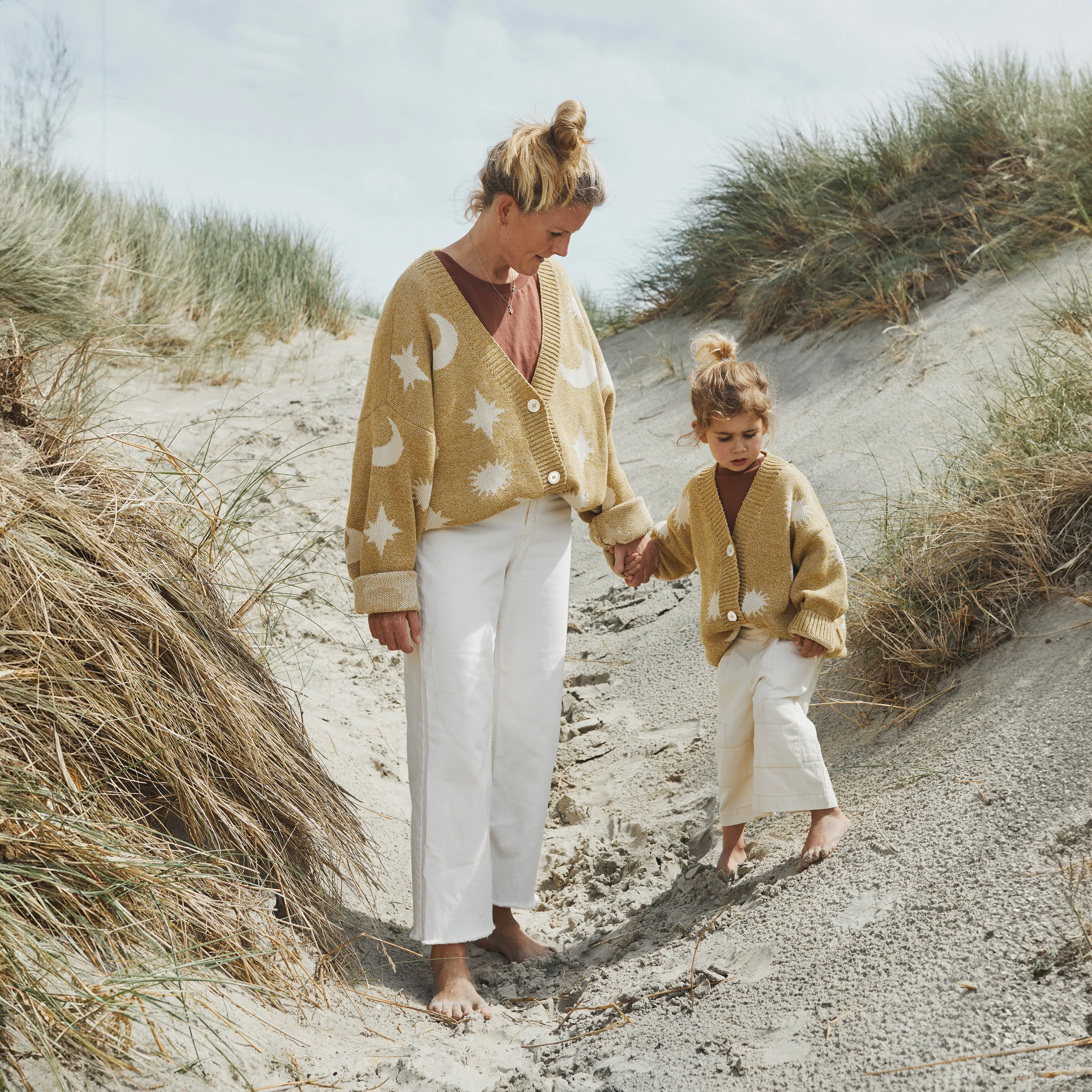 Cozmo Golden Moon Star Cardigan