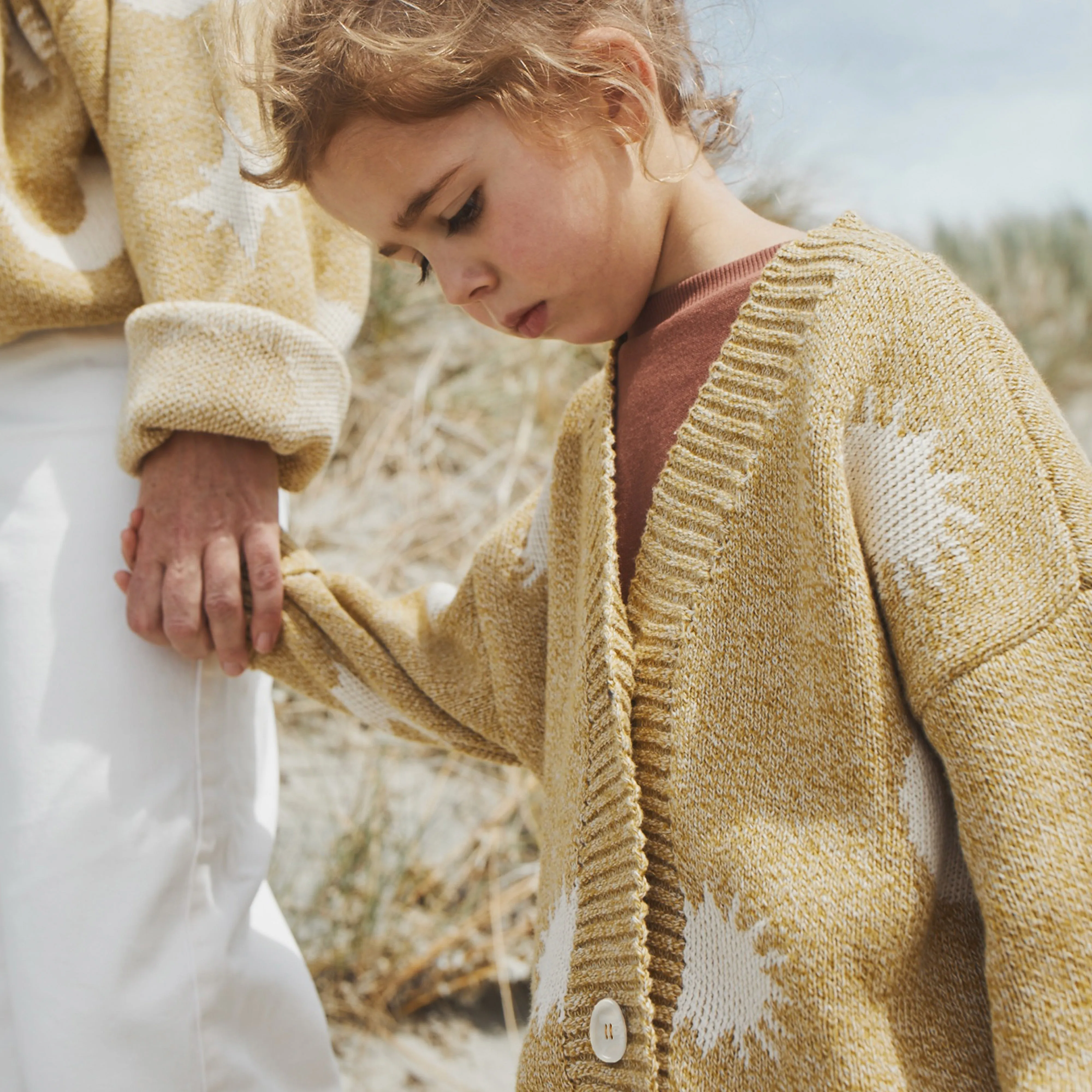 Cozmo Golden Moon Star Cardigan