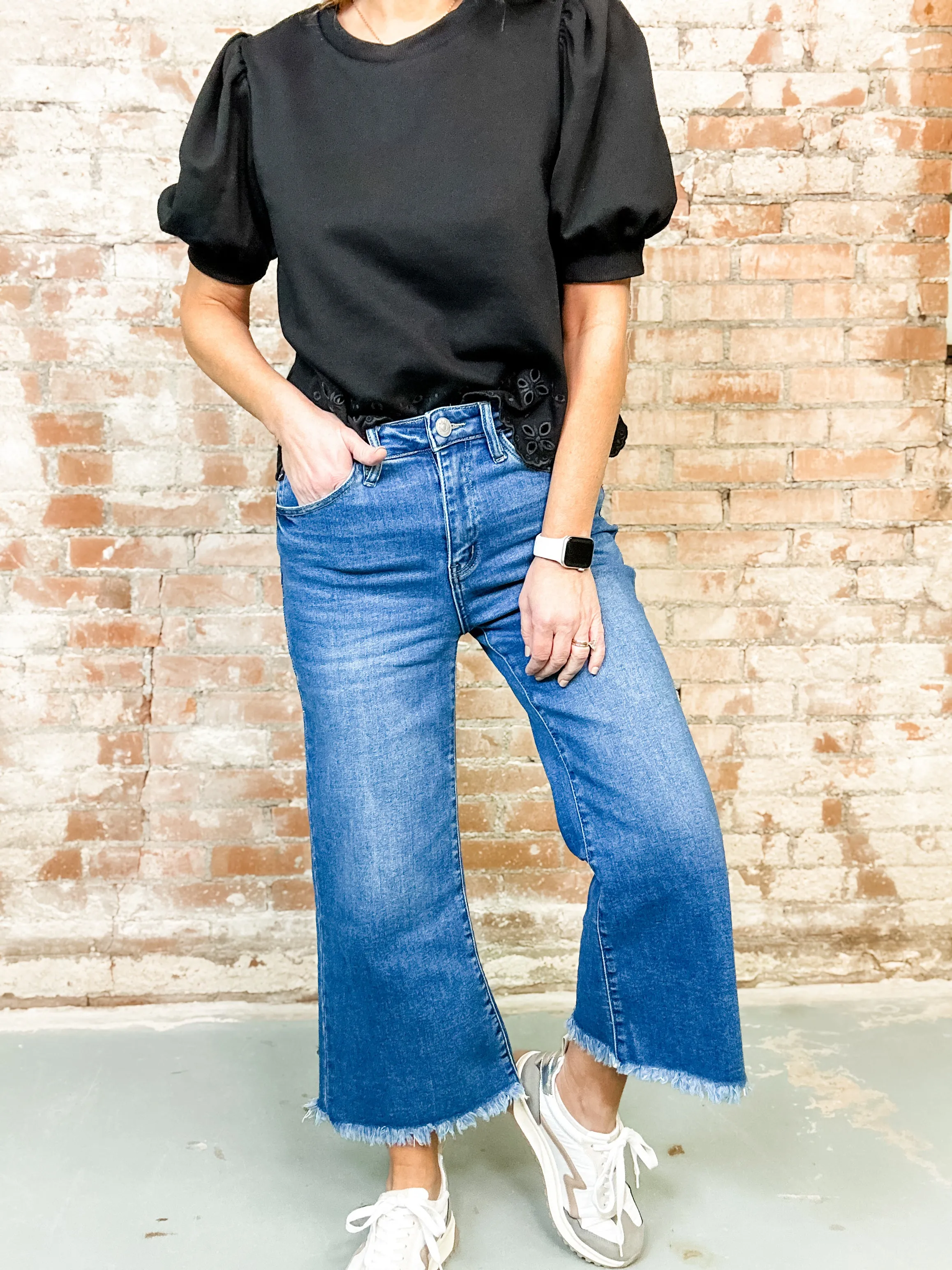 Fergie High Rise Capri Jeans