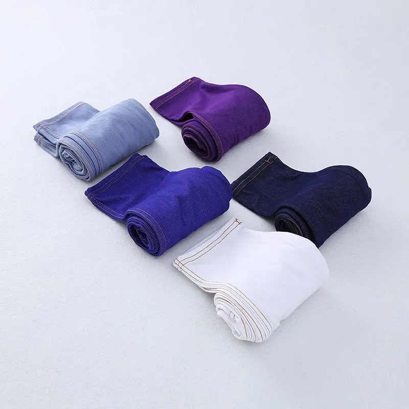Girl's Elastic Skinny Jeans