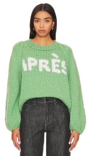 GOGO Sweaters Apres Pullover in Green