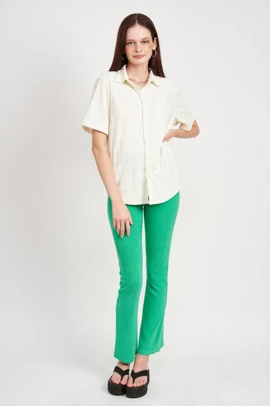 High Waisted Flare Pants