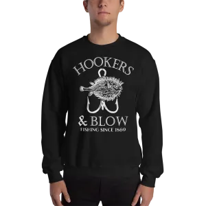 HOOKERS & BLOW CREWNECK SWEATSHIRT