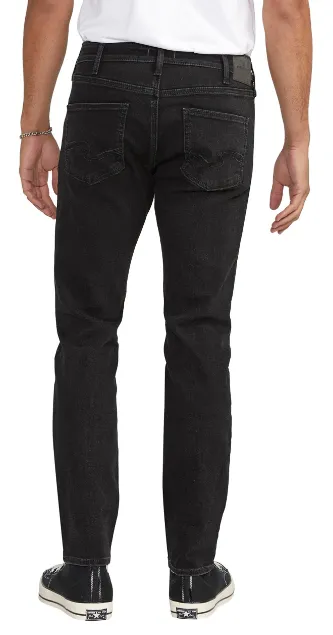 Jeans Silver Noir délavé