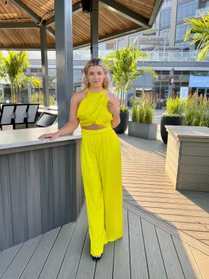 Lime Drop Pants