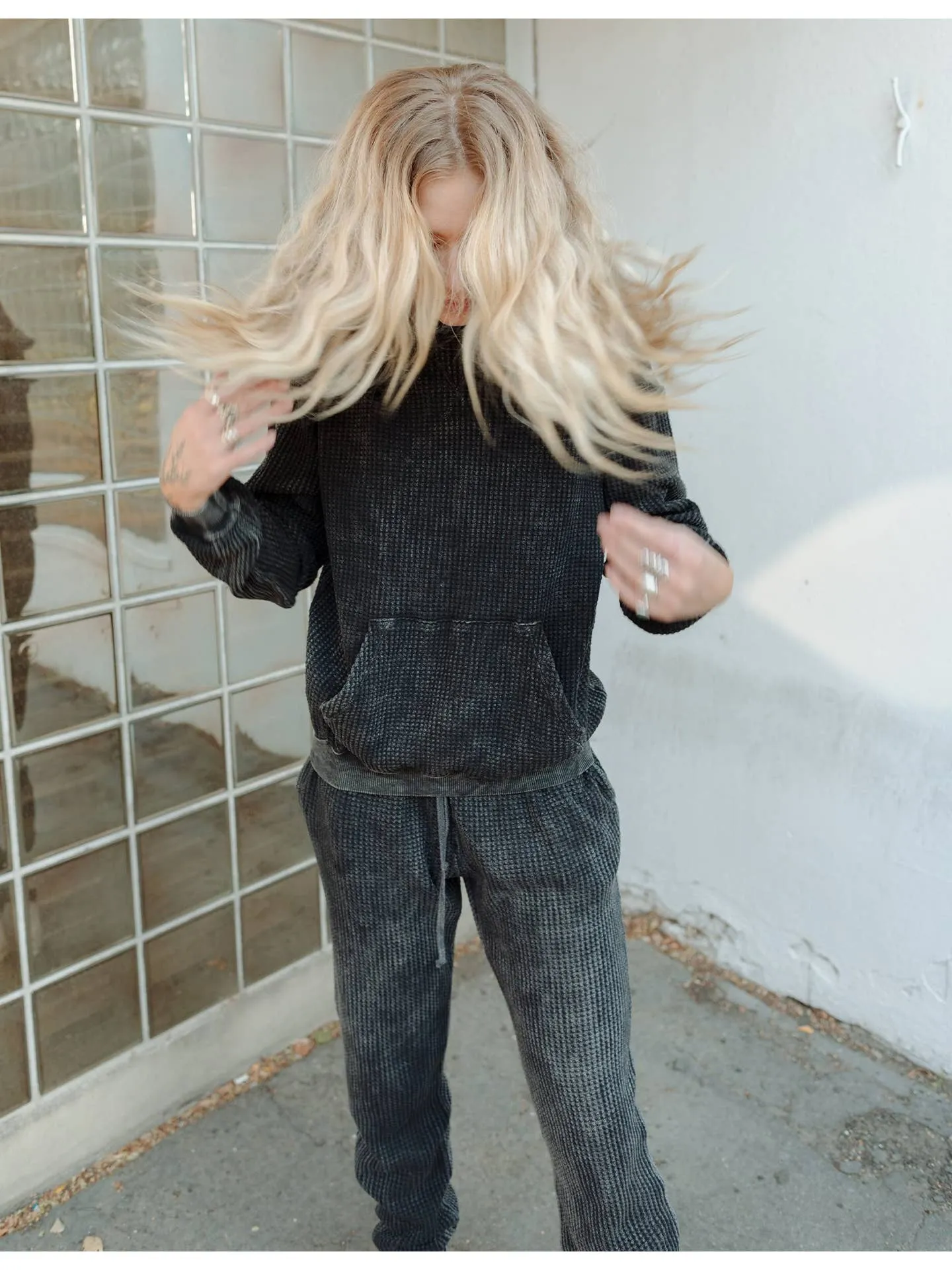 Lotus Waffle Pants