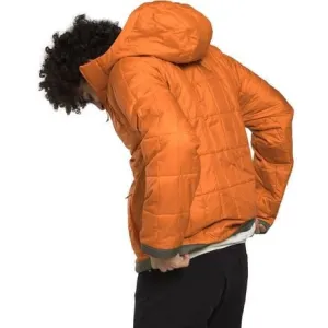 Men's The North Face 1/4 Zip Circaloft Pullover, Mandarin/New Taupe Green