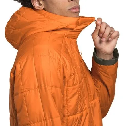Men's The North Face 1/4 Zip Circaloft Pullover, Mandarin/New Taupe Green