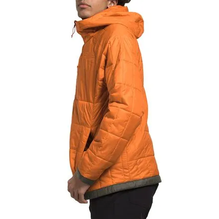 Men's The North Face 1/4 Zip Circaloft Pullover, Mandarin/New Taupe Green