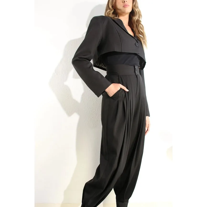 Pleated Pants BLACK