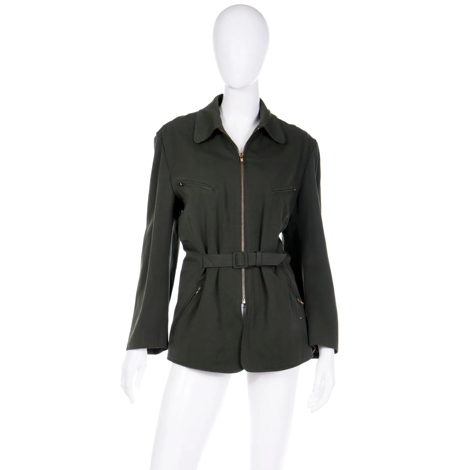 Rare Vintage Gordon Henderson Zip Front Jacket