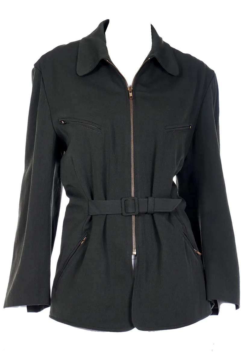 Rare Vintage Gordon Henderson Zip Front Jacket