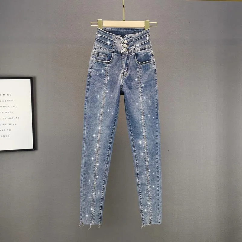 Rhinestone Jeans