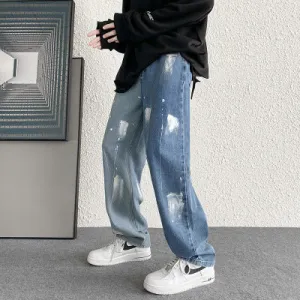 Spring And Autumn All-match Couples Falling Mopping Casual Pants