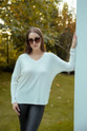 V -neck knitwear -
